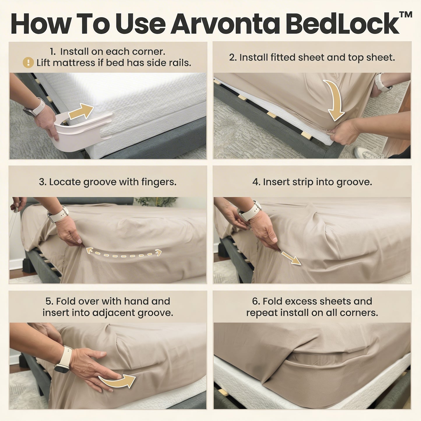 Arvonta BedLock™